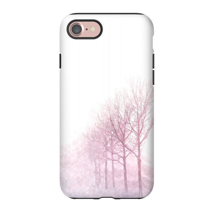 iPhone 7 StrongFit Pink Trees by Alemi
