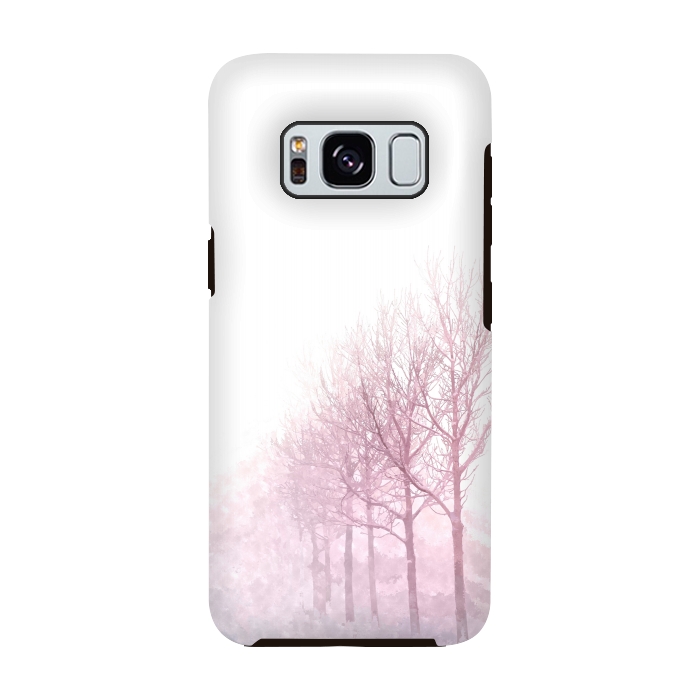 Galaxy S8 StrongFit Pink Trees by Alemi