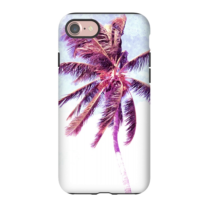 iPhone 7 StrongFit Palm Tree Tropical Illustration by Alemi