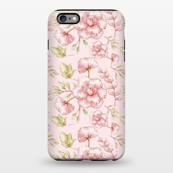 iPhone 6/6s plus StrongFit Pink Roses by  Utart