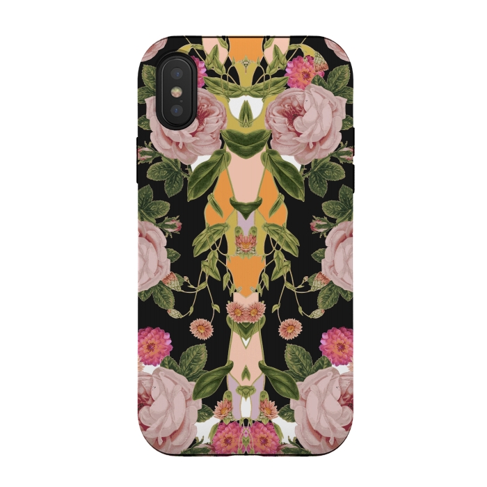 iPhone Xs / X StrongFit Floral Party by Zala Farah
