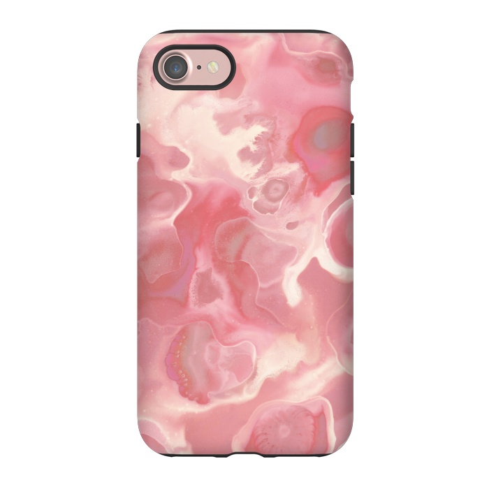 iPhone 7 StrongFit Melted Strawberry Cream by Micklyn Le Feuvre