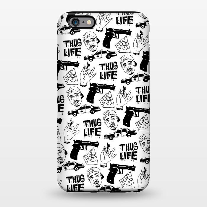 iPhone 6/6s plus StrongFit Thug Life by Nick Cocozza