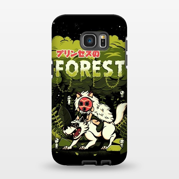 Galaxy S7 EDGE StrongFit The Forest Princess by Ilustrata