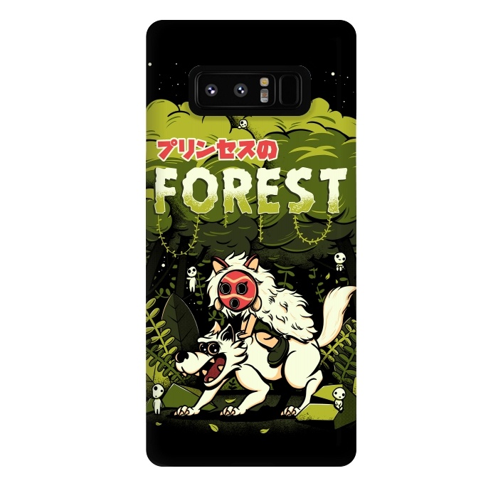 Galaxy Note 8 StrongFit The Forest Princess by Ilustrata