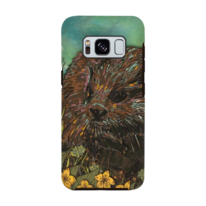 Galaxy S8 StrongFit Otter by Lotti Brown