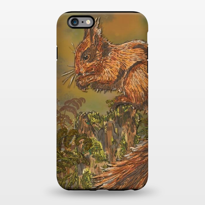 iPhone 6/6s plus StrongFit September Squirrel by Lotti Brown