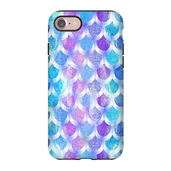 iPhone 7 StrongFit Blue purple mermaid by Jms