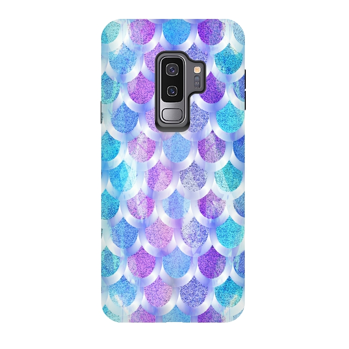 Galaxy S9 plus StrongFit Blue purple mermaid by Jms