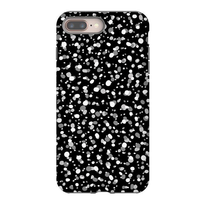 iPhone 7 plus StrongFit White Dots by Majoih