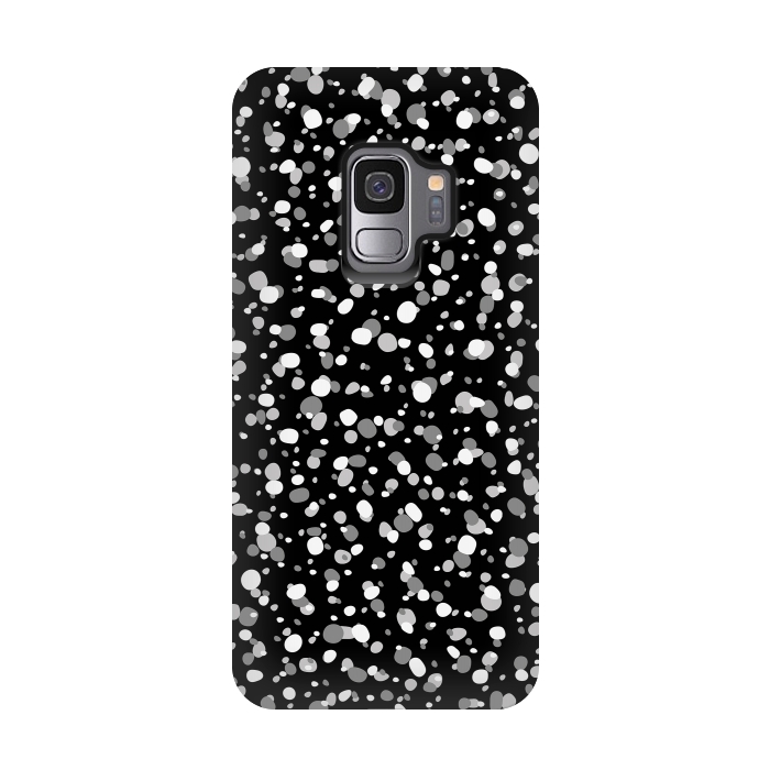 Galaxy S9 StrongFit White Dots by Majoih