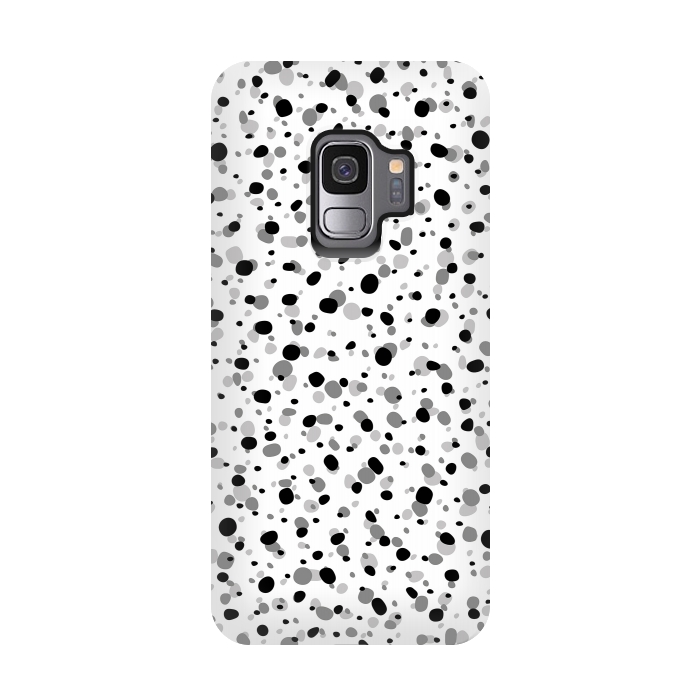 Galaxy S9 StrongFit Black Dots by Majoih