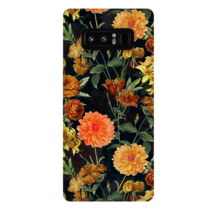 Galaxy Note 8 StrongFit Yellow Sun Flowers by  Utart