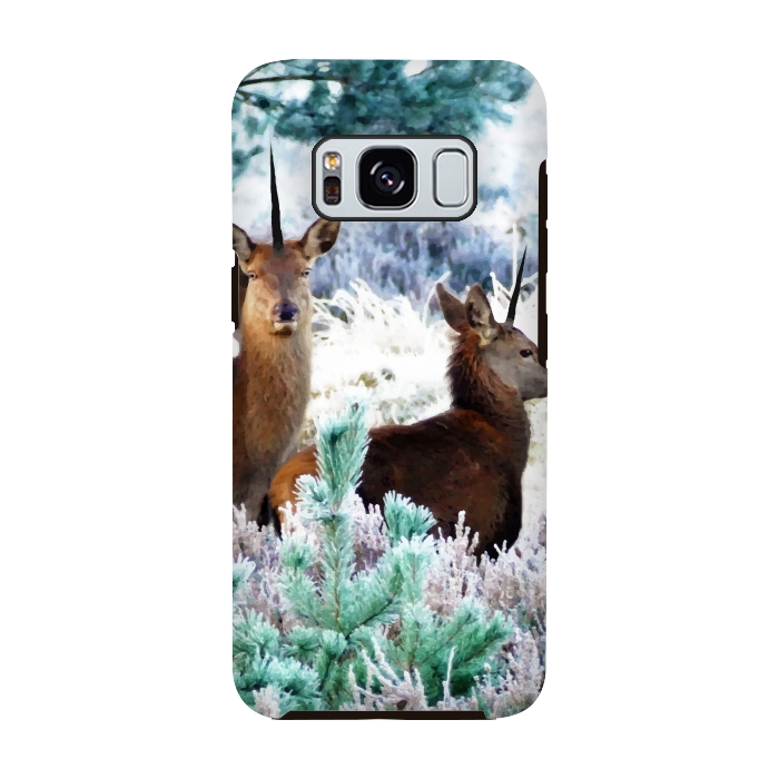 Galaxy S8 StrongFit Unicorn Deer by Uma Prabhakar Gokhale