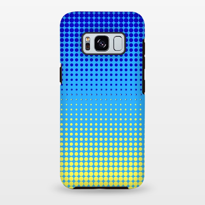 Galaxy S8 plus StrongFit yellow blue shades by MALLIKA