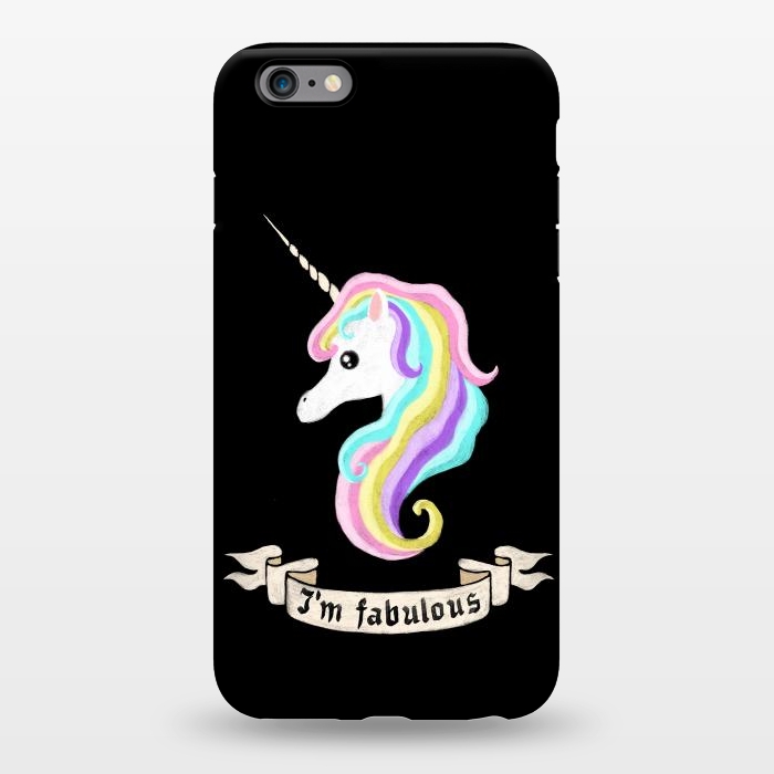 iPhone 6/6s plus StrongFit Fabulous unicorn by Laura Nagel