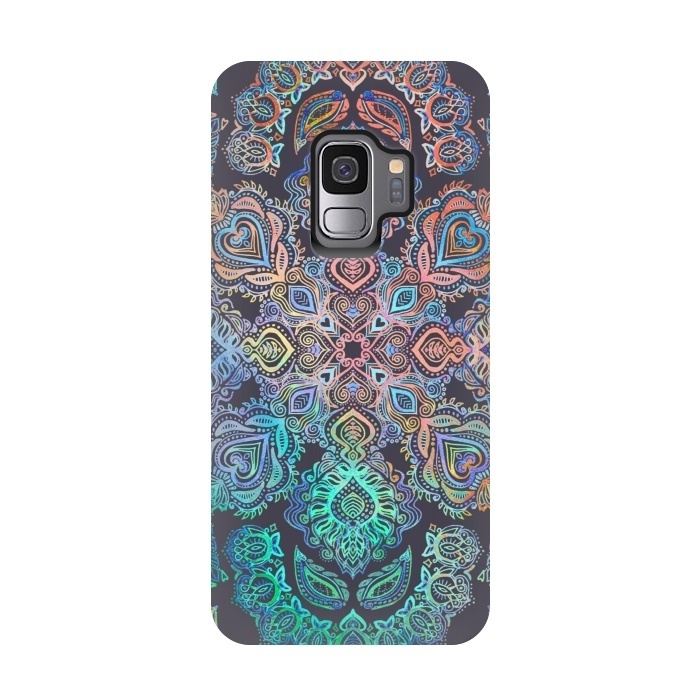 Galaxy S9 StrongFit Boho Intense by Micklyn Le Feuvre