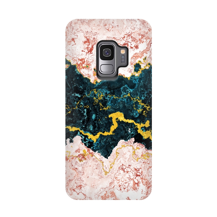 Galaxy S9 StrongFit Abstract Marble I by Art Design Works