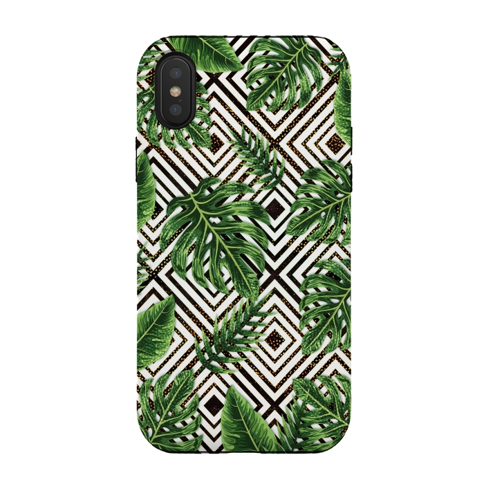 iPhone Xs / X StrongFit Tropical VII by Art Design Works
