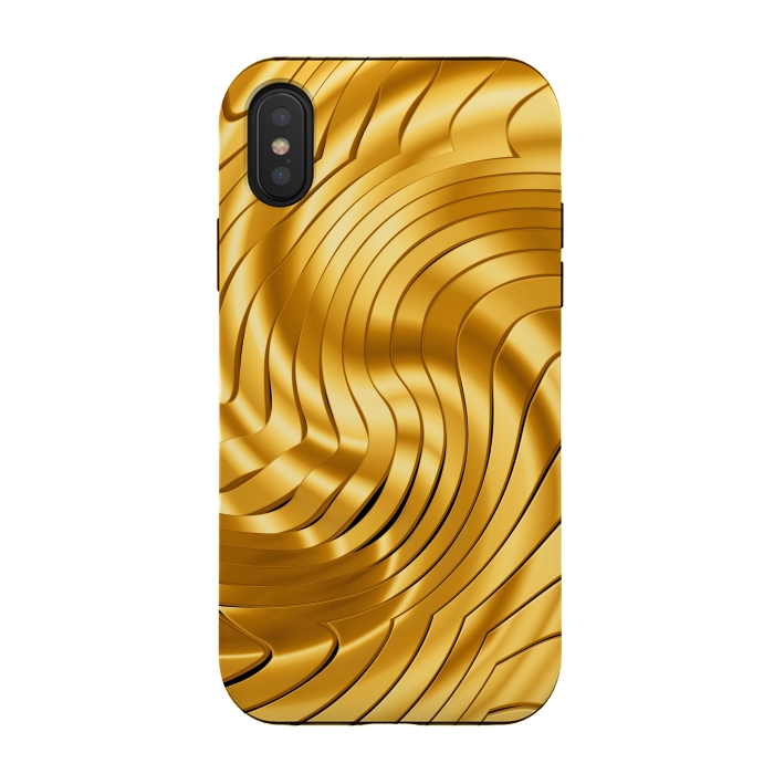iPhone Xs / X StrongFit Goldie X by Art Design Works