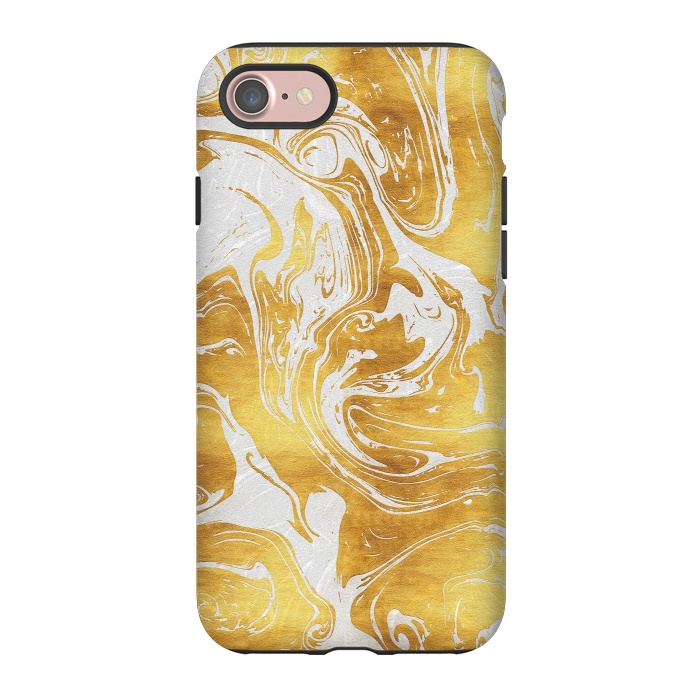 iPhone 7 StrongFit White Dragon Marble by Art Design Works