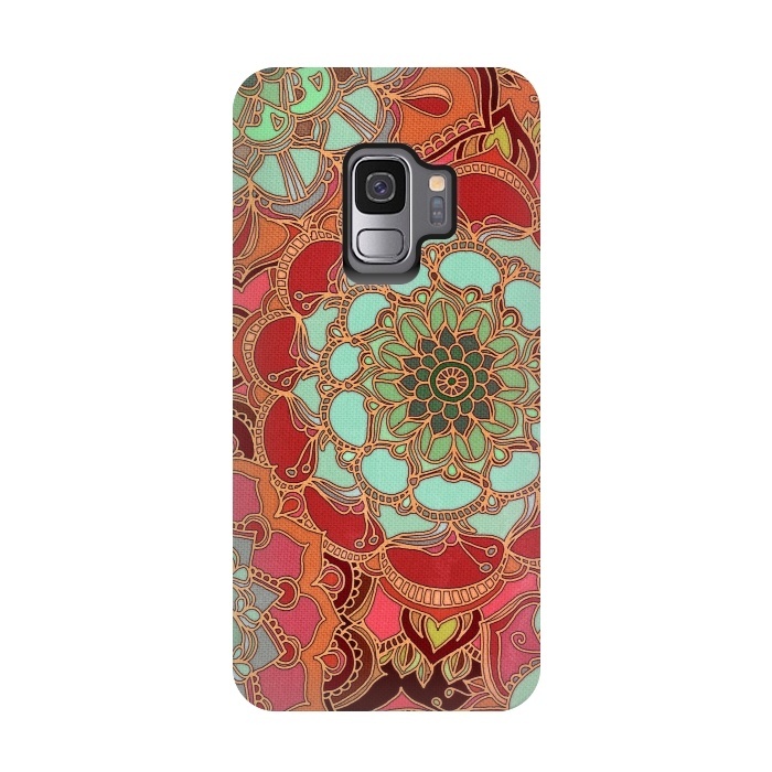 Galaxy S9 StrongFit Baroque Obsession by Micklyn Le Feuvre