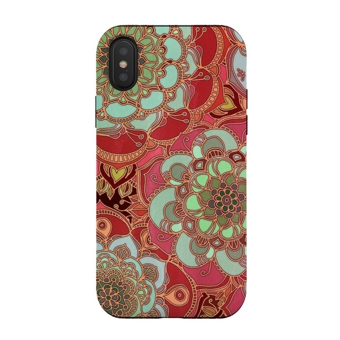 iPhone Xs / X StrongFit Baroque Obsession 2 by Micklyn Le Feuvre