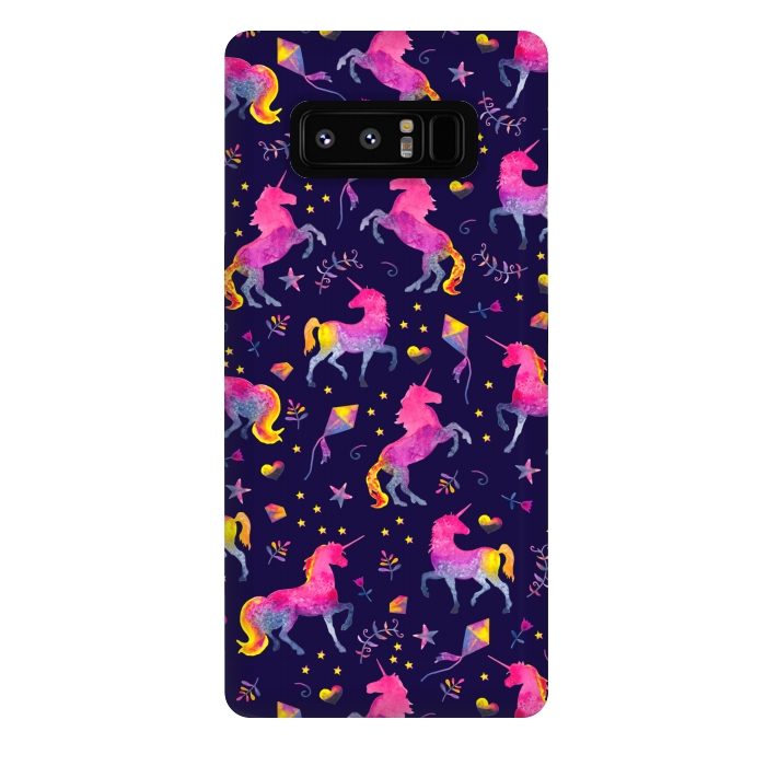 Galaxy Note 8 StrongFit Unicorn Jubliee by gingerlique