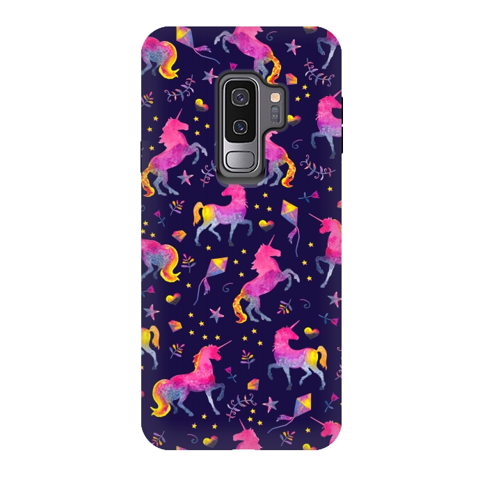 Galaxy S9 plus StrongFit Unicorn Jubliee by gingerlique