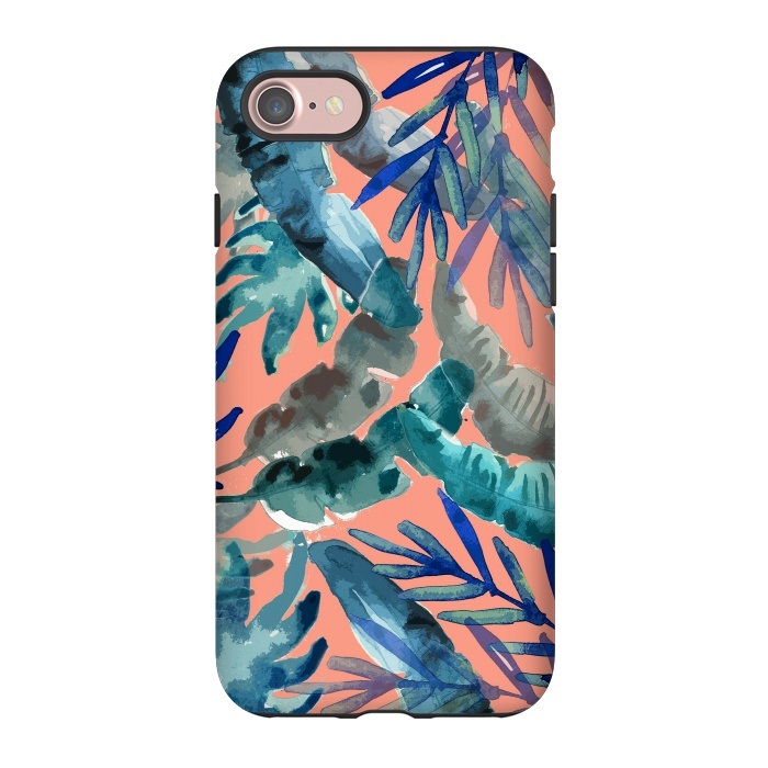 iPhone 7 StrongFit Tropical Mix Coral by MUKTA LATA BARUA