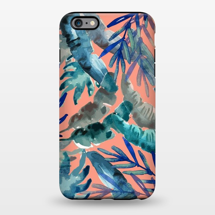 iPhone 6/6s plus StrongFit Tropical Mix Coral by MUKTA LATA BARUA