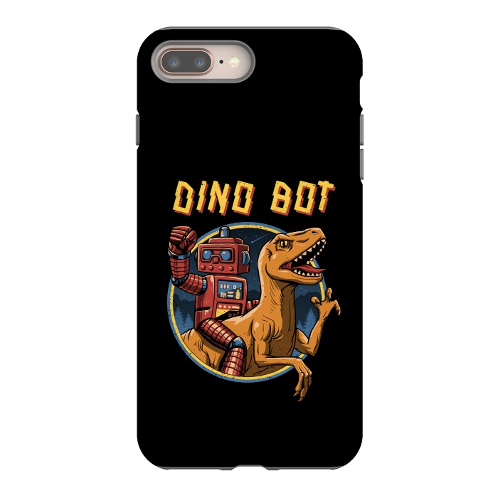 iPhone 7 plus StrongFit Dino Bot by Vincent Patrick Trinidad