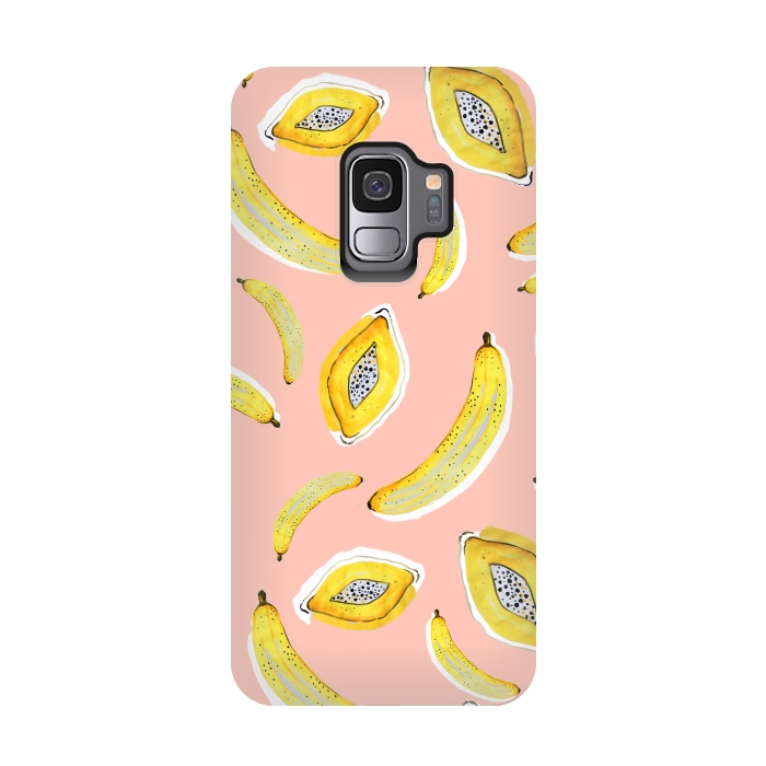 Galaxy S9 StrongFit Banana Love by MUKTA LATA BARUA