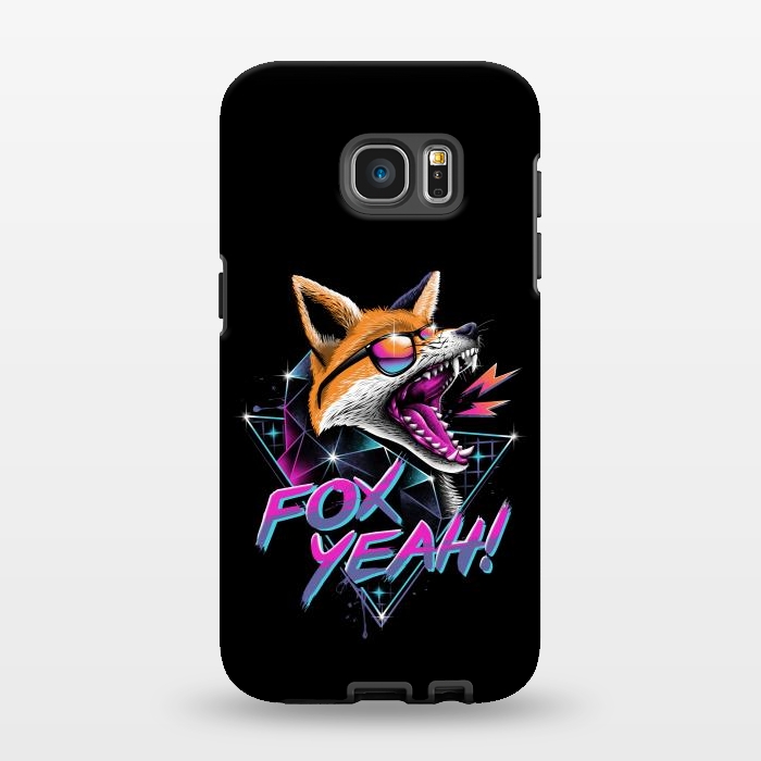 Galaxy S7 EDGE StrongFit Fox Yeah! by Vincent Patrick Trinidad