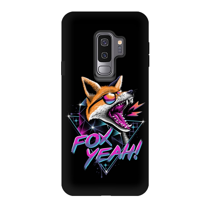 Galaxy S9 plus StrongFit Fox Yeah! by Vincent Patrick Trinidad