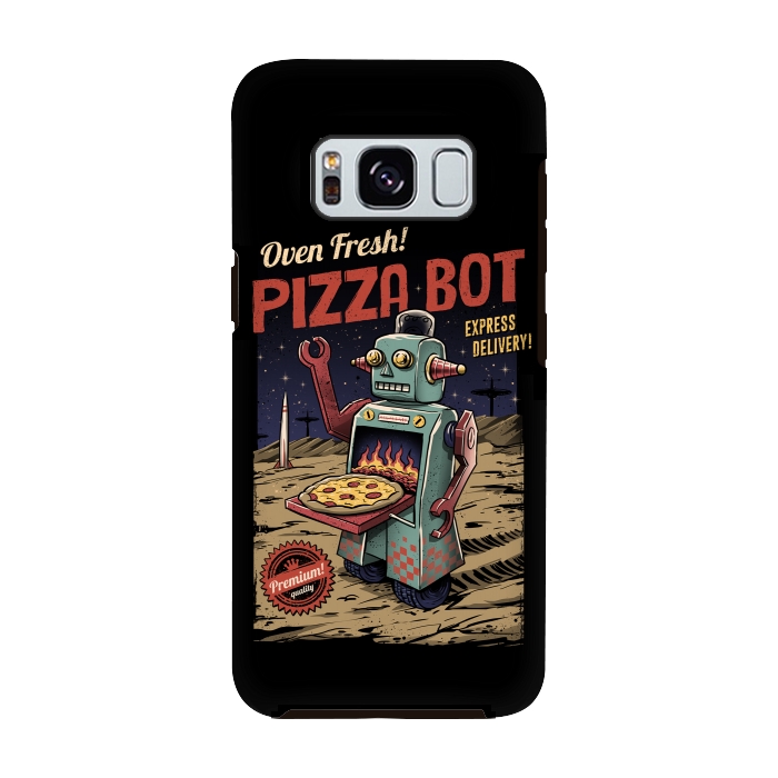 Galaxy S8 StrongFit Pizza Bot by Vincent Patrick Trinidad