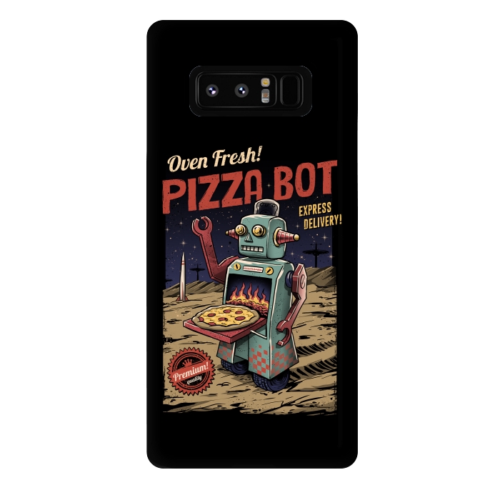 Galaxy Note 8 StrongFit Pizza Bot by Vincent Patrick Trinidad