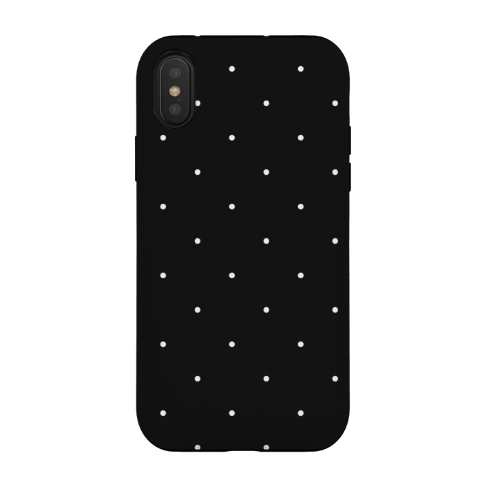 iPhone Xs / X StrongFit small dots by Vincent Patrick Trinidad