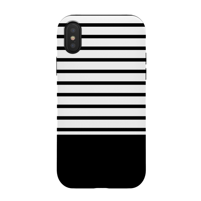 iPhone Xs / X StrongFit stripes by Vincent Patrick Trinidad