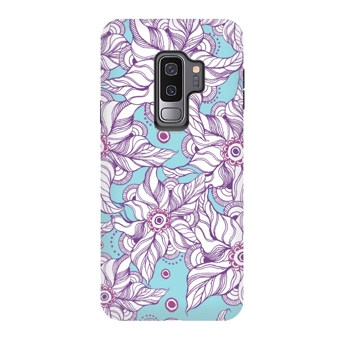 Galaxy S9 plus StrongFit Spring Garden  by Rose Halsey