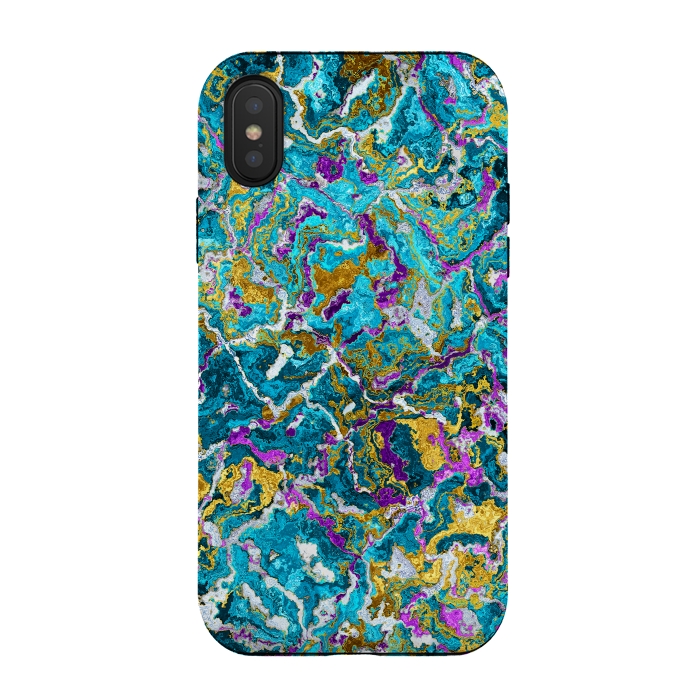 iPhone Xs / X StrongFit Abstract Art by Art Design Works