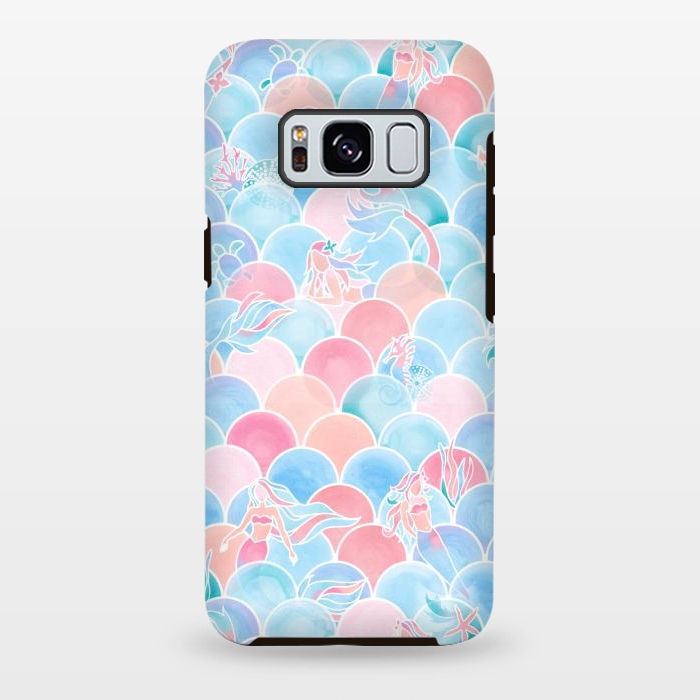 Galaxy S8 plus StrongFit Bubbly Sunset Ocean by gingerlique