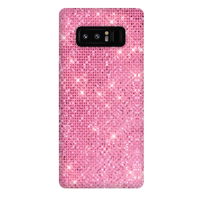 Galaxy Note 8 StrongFit Pink Glitter by Alemi