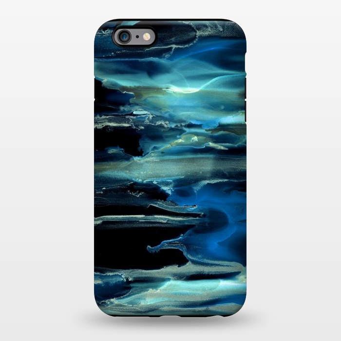 iPhone 6/6s plus StrongFit Phosphorescent Midnight Tide  by Tigatiga