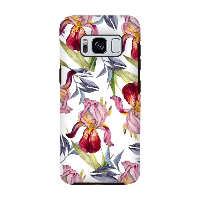 Galaxy S8 StrongFit Born in Flowers by Creativeaxle