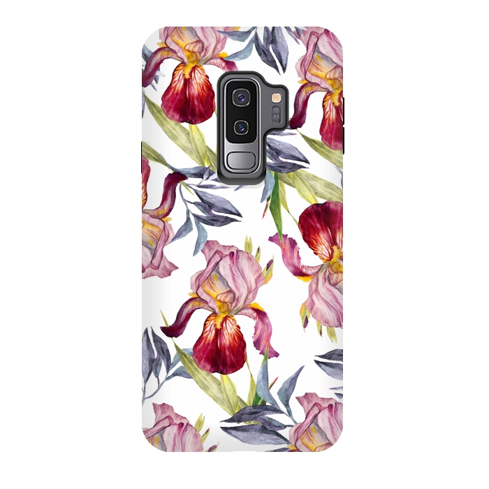 Galaxy S9 plus StrongFit Born in Flowers by Creativeaxle