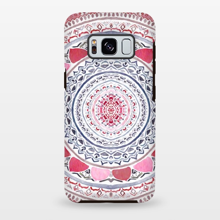 Galaxy S8 plus StrongFit Red & Leisure Mandala   by Tigatiga