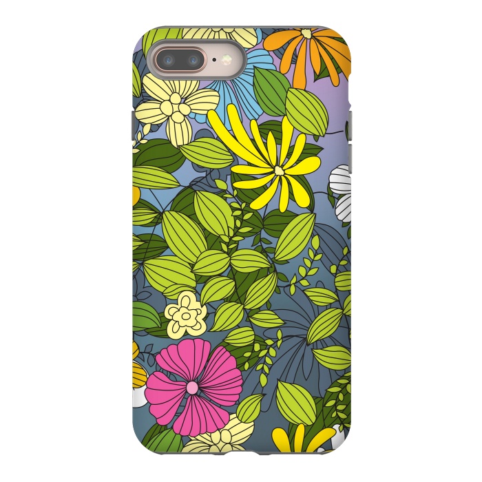 iPhone 7 plus StrongFit My Flower Design by Bledi