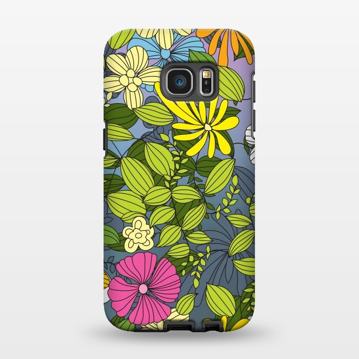 Galaxy S7 EDGE StrongFit My Flower Design by Bledi