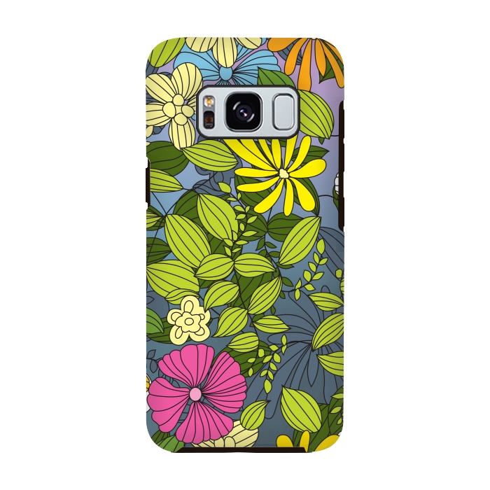 Galaxy S8 StrongFit My Flower Design by Bledi